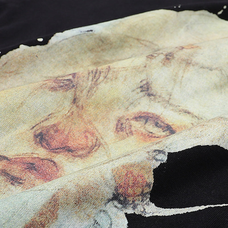 Gallery Dept T-shitrs Vintage Print Short Sleeves Lining