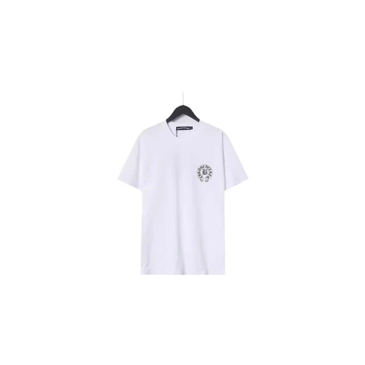 Chrome Heart T Shirts Sanskrit Cross Print Loose Short Sleeve T-Shirt