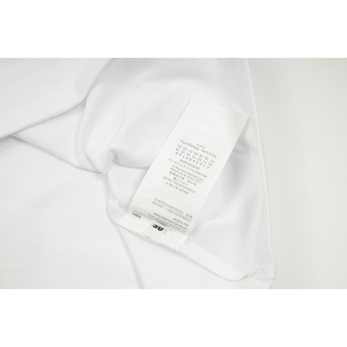 Maison Margiela T-shirt Crew Neck Loose Short Sleeve T-shirt