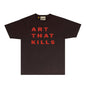 Gallery Dept T Shirt Retro Printed Loose Short-Sleeved Shirt