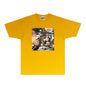 Gallery Dept T Shirt Retro Printed Loose Short-Sleeved Shirt