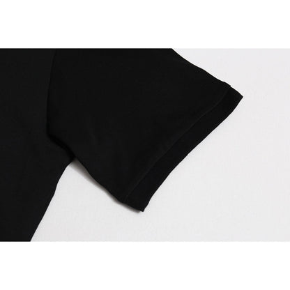 Gallery Dept T-Shirt Alphabet Slogan Lapel Short Sleeve Polo Shirt