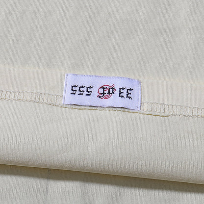 Godspeed T-shirts Masked Man Printed Cotton Crew Neck Short Sleeve Men and Women