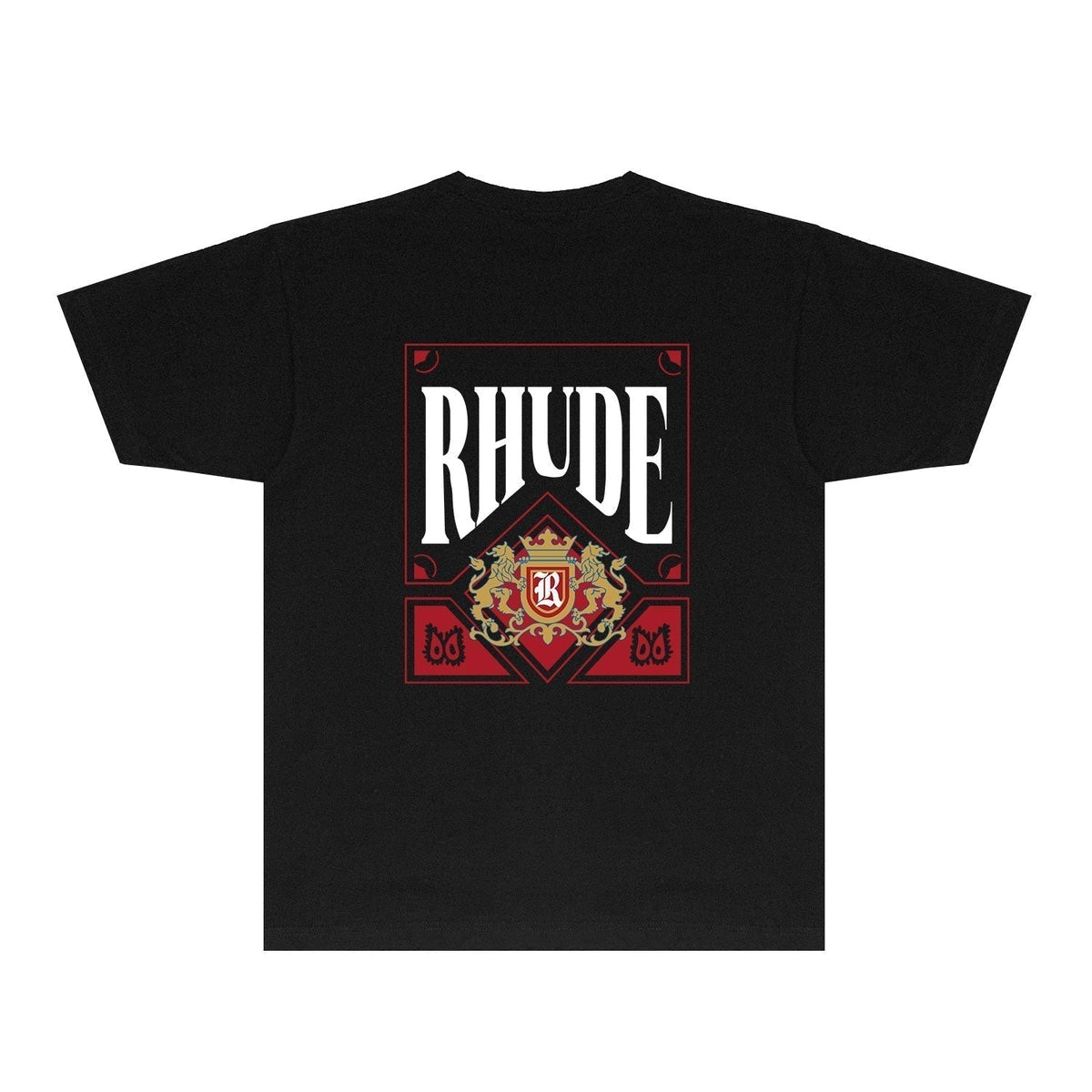 Rhude T-shirts Printed Trendy Pure Cotton