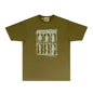 Gallery Dept T Shirt Retro Printed Loose Short-Sleeved Shirt