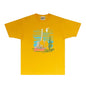Gallery Dept T Shirt Retro Printed Loose Short-Sleeved Shirt