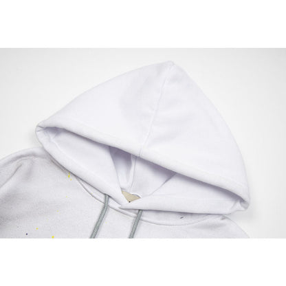 Gallery Dept Hoodie hand-painted paint point gradual change tie-dye hooded sweater