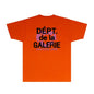 Gallery Dept T Shirt Retro Printed Loose Short-Sleeved Shirt