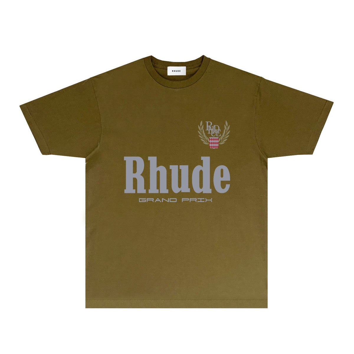 Rhude T-shirts Printed Trendy Pure Cotton