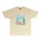 Gallery Dept T Shirt Retro Printed Loose Short-Sleeved Shirt