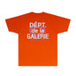 Gallery Dept T Shirt Retro Printed Loose Short-Sleeved Shirt