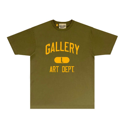 Gallery Dept T Shirt Retro Printed Loose Short-Sleeved Shirt (part2)