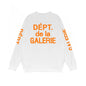 Gallery Dept Long Sleeved Shirt Fashion Brand Long Sleeve Long-Sleeved T-shirt Blouse