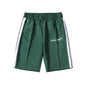 Palm Angle Shorts Palm Angels Casual Striped Shorts Elastic Men and Women Sports