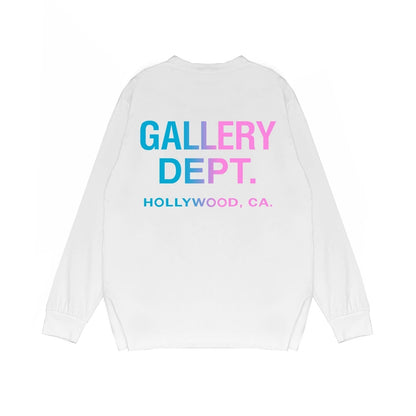 Gallery Dept Long Sleeved Shirt Fashion Brand Long Sleeve Long-Sleeved T-shirt Blouse