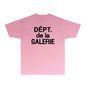 Gallery Dept T Shirts European And American Tee Shirt Short Sleeve T-Shirt Blouse