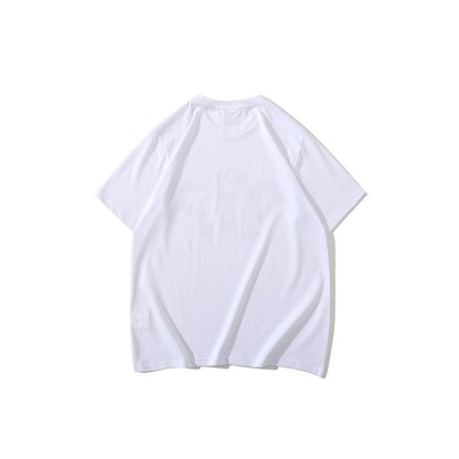Bathing Ape T-Shirt Spring and Summer Short Sleeve Printed Fashion Camouflage T-shirt