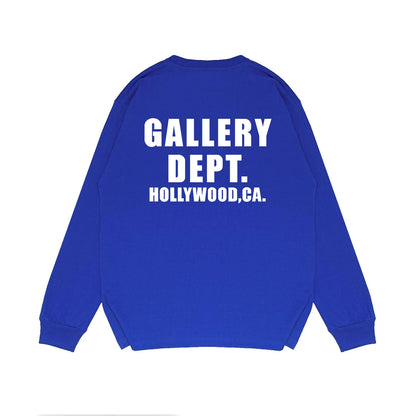Gallery Dept Long Sleeved Shirt Fashion Brand Long Sleeve Long-Sleeved T-shirt Blouse
