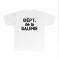Gallery Dept T Shirts European And American Tee Shirt Short Sleeve T-Shirt Blouse