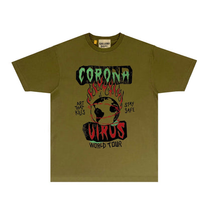 Gallery Dept T Shirts European And American Tee Shirt Short Sleeve T-Shirt Blouse