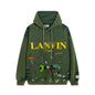 Gallery Dept Hoodie Hand Painted Graffiti Washed Hooded Sweater