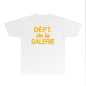 Gallery Dept T Shirts European And American Tee Shirt Short Sleeve T-Shirt Blouse
