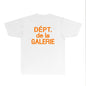 Gallery Dept T Shirts European And American Tee Shirt Short Sleeve T-Shirt Blouse