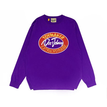 Gallery Dept Long Sleeved Shirt Fashion Brand Long Sleeve Long-Sleeved T-shirt Blouse