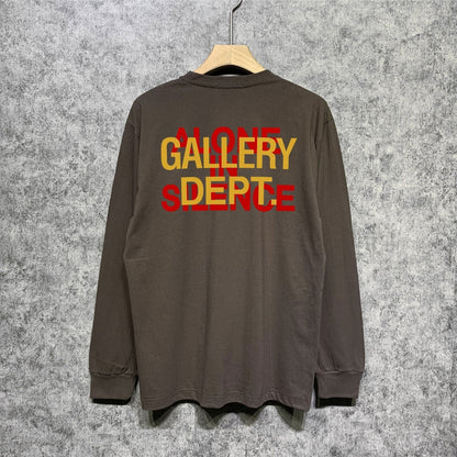 Gallery Dept Long Sleeved Shirt Fashion Brand Long Sleeve Long-Sleeved T-shirt Blouse