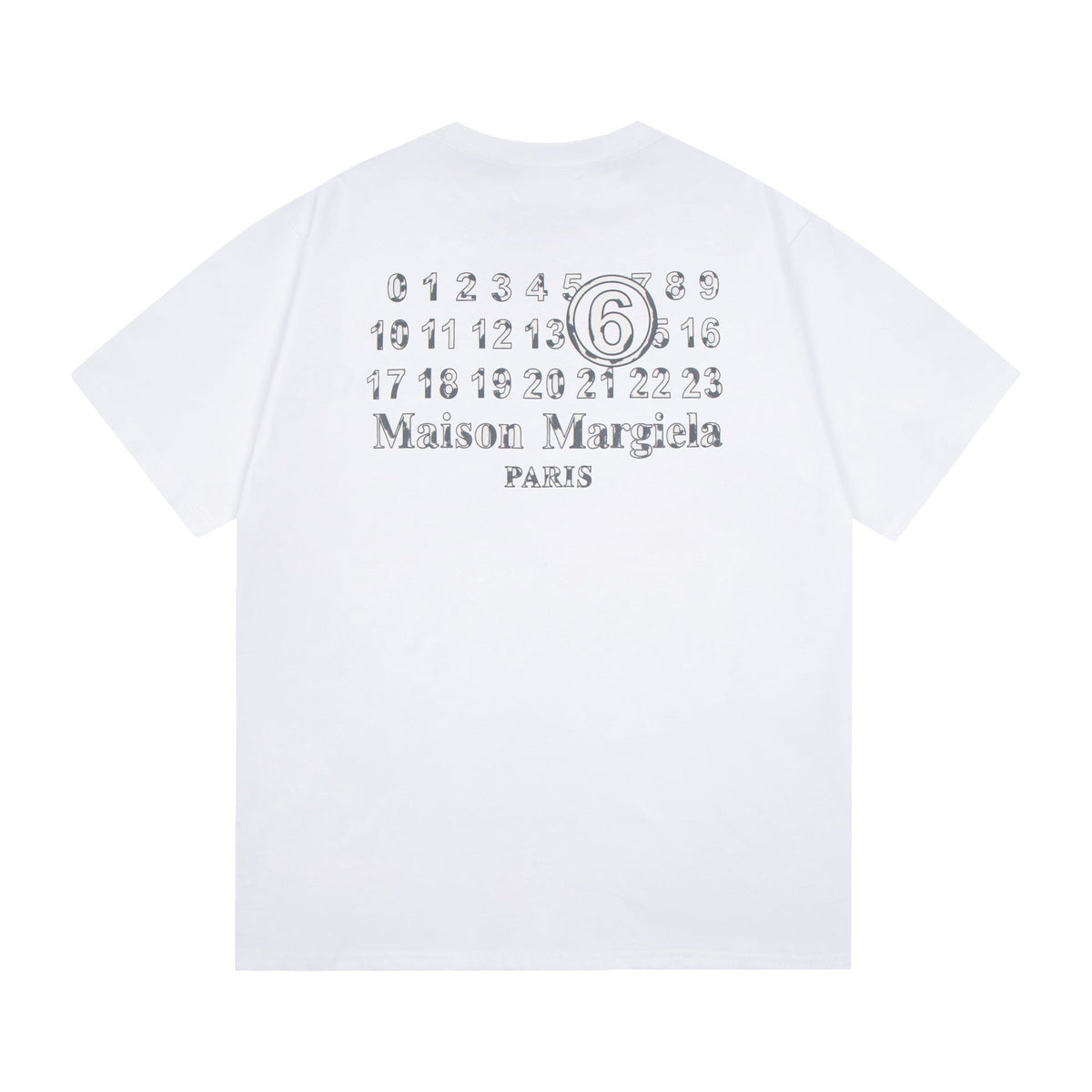 Maison Margiela T-shirt Crew Neck Loose Short Sleeve T-shirt