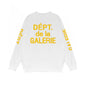 Gallery Dept Long Sleeved Shirt Fashion Brand Long Sleeve Long-Sleeved T-shirt Blouse