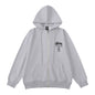 Stussy Hoodie Embroidered Fleece Fashion Cardigan Zip Hoodie