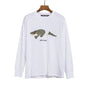 Palm Angle Sweatshirt Palm Angels Sweater Men's and Women's Loose Hoodie round Neck Long Sleeve