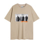 Gallery Dept T Shirts Letter Print Male and Female Large Size