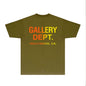 Gallery Dept T Shirts Fashion Brand Tee Shirt Short Sleeve T-shirt Blouse