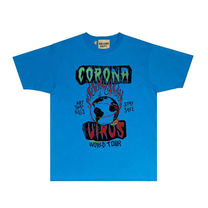 Gallery Dept T Shirts European And American Tee Shirt Short Sleeve T-Shirt Blouse