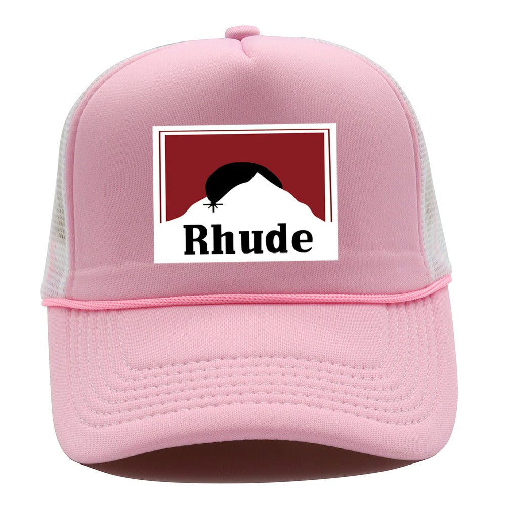 Rhude Hat Vintage Breathable Shade Baseball Cap