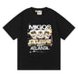Gallery Dept T-shitrs Gilding Design Double Yarn Cotton Short Sleeve