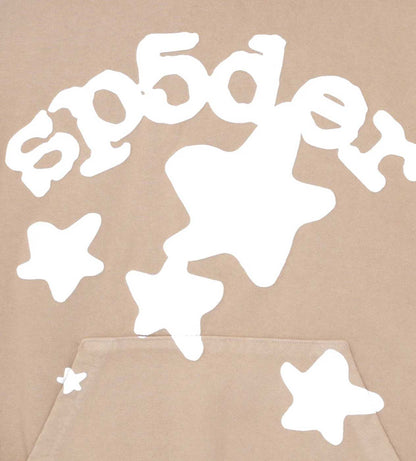Sp5der Beluga Hoodie Brown