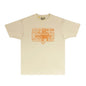 Gallery Dept T Shirt Retro Printed Loose Short-Sleeved Shirt