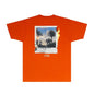 Gallery Dept T Shirt Retro Printed Loose Short-Sleeved Shirt