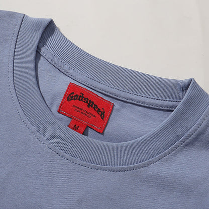 Godspeed T-shirts Free Muse Printed Cotton Casual Short Sleeves Men and Women