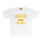 Gallery Dept T Shirt Retro Printed Loose Short-Sleeved Shirt