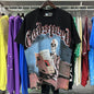 Godspeed T-shirts Newspaper Skull Printing Cotton Casual Short Sleeves Men and Women