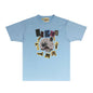 Gallery Dept T Shirt Retro Printed Loose Short-Sleeved Shirt