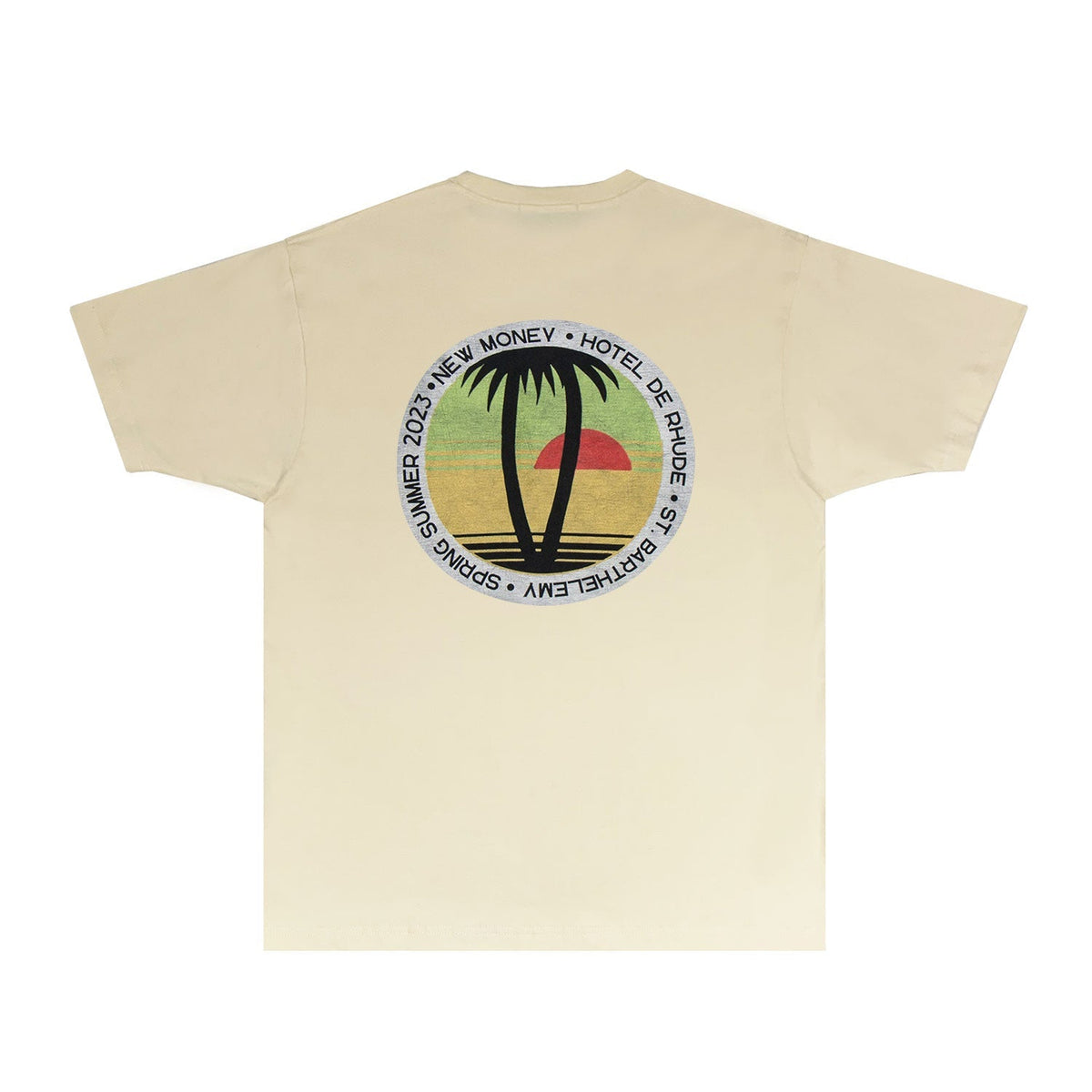 Rhude T-shirts Printed Trendy Pure Cotton