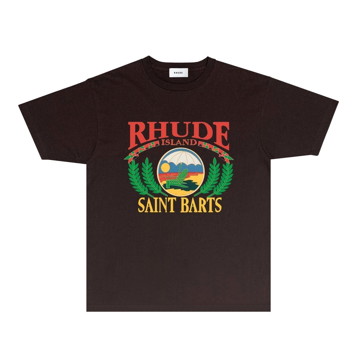 Rhude T-shirts Printed Trendy Pure Cotton