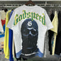Godspeed T-shirts Masked Man Printed Cotton Crew Neck Short Sleeve Men and Women
