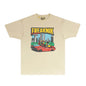 Gallery Dept T Shirt Retro Printed Loose Short-Sleeved Shirt